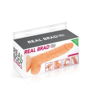 Gode ultra-réaliste 21 cm - Real Brad