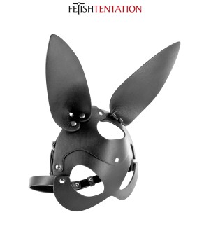 Masque bunny simili cuir réglable - Fetish Tentation