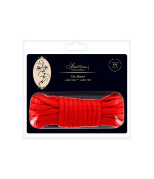 Corde de bondage rouge 5m - Sweet Caress