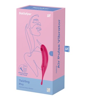 stimulateur Twirling Pro rouge - Satisfyer