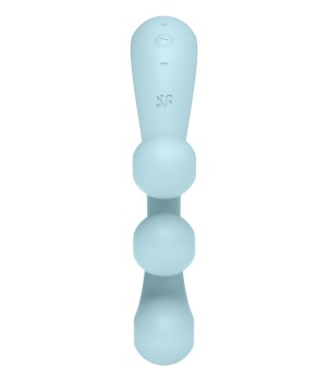 Multi-vibromasseur Tri Ball 2 bleu - Satisfyer