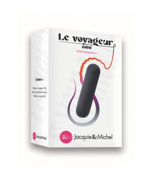 Vibro rechargeable Le voyageur Mini - Jacquie et Michel